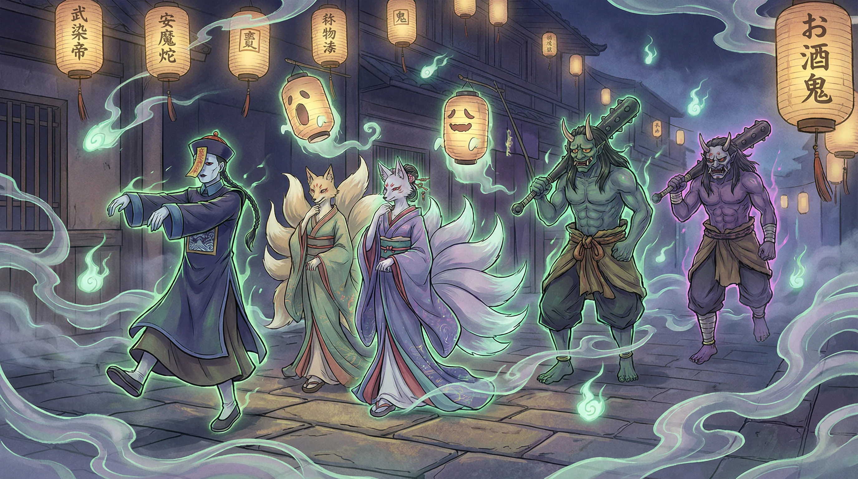 百鬼夜行 - 完美伴侣电视剧在线看 中日鬼怪动漫